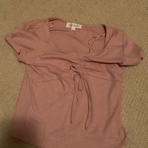 Pink girls top size M
